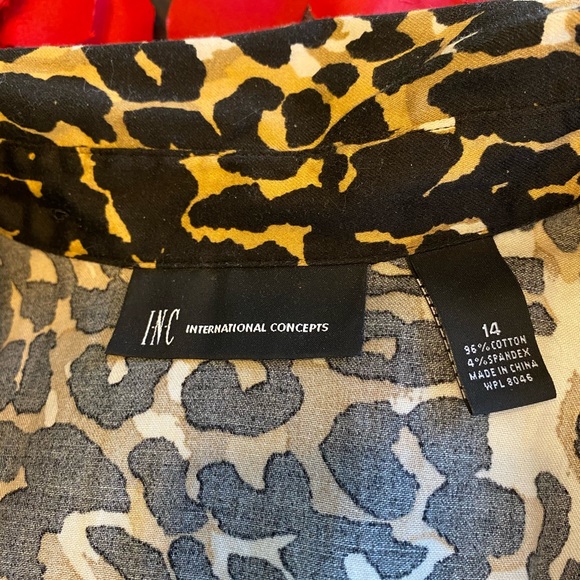 PRICE DROP!!!❤️Leopard INC Dress size 14 - Picture 4 of 4